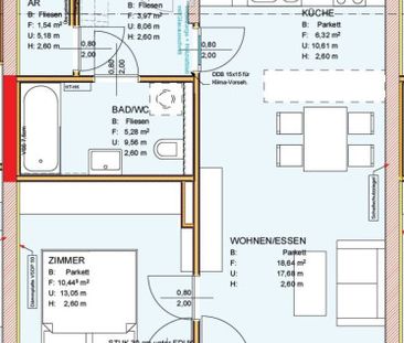 hochwertige 2-Zimmer Etagenwohnung mit PKW-Stellplatz - Photo 3