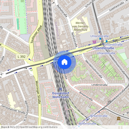 Birkenstraße, 40233 Düsseldorf-Stadtbezirk 2, Germany