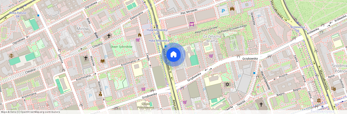 Warszawa, M., Warszawa, Jana, Pawła, II