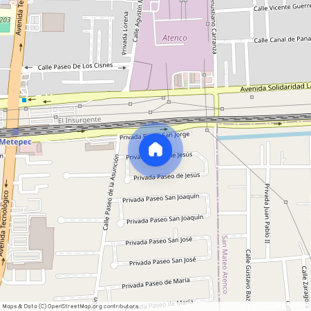 Privada Santa Ana, Santa Ana, San Salvador Tizatlalli, Metepec, México, 52172, MEX