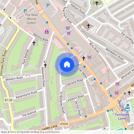 courcy rd, hornsey, london, haringey, n8 0qh