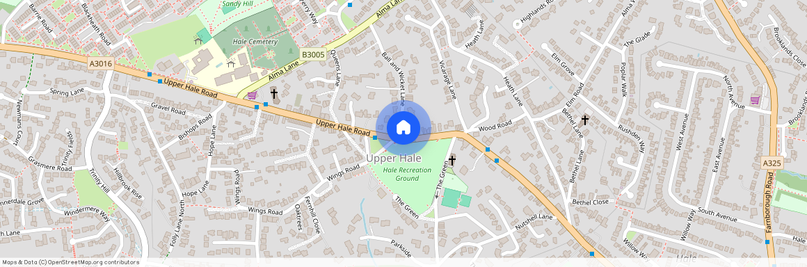 Upper Hale Road, Farnham, Surrey, GU9