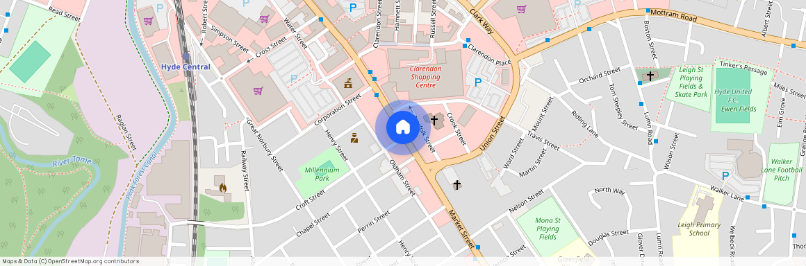 Market Street, Hyde, SK14