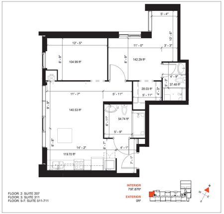 For Lease - 333 Albert Street Unit# 711, Waterloo, Ontario - Photo 3