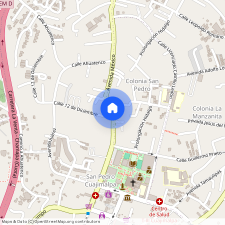 Av Mexico #0Int. 0, Colonia Cuajimalpa, C.P. 05000, Df / Cdmx