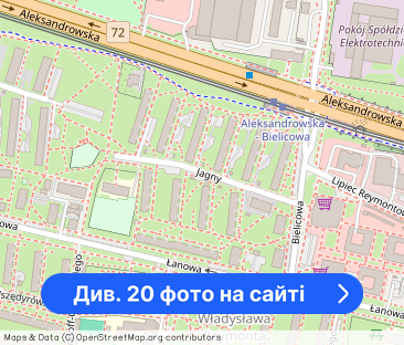 2 pokoje, Łódź-Teofilów, 2 piętro, balkon, zieleń - Фото 1