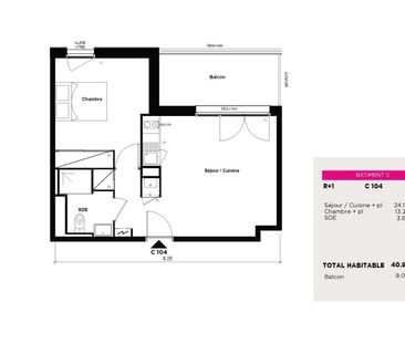 Location Appartement 2 pièces 40m² EAUNES 31600 - Photo 2