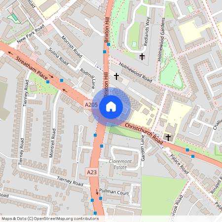 Christchurch Road, Brixton Hill, London, SW2