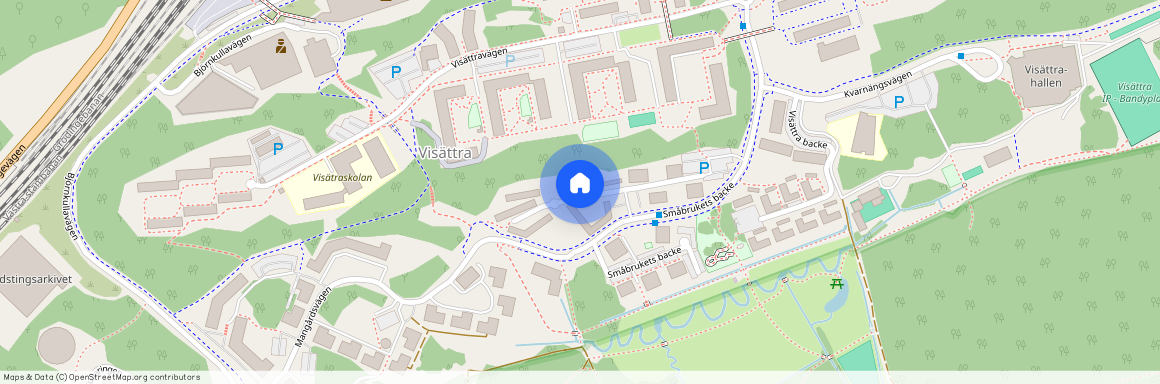 Småbrukets backe 30, Visättra