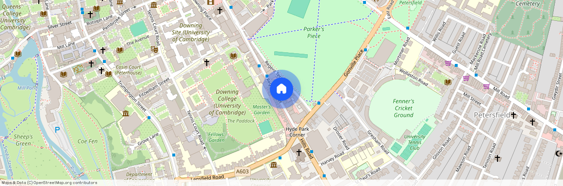 Regent Street, Armstrong House, CB2