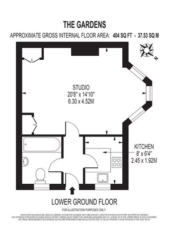 Studio apartment - Photo 4