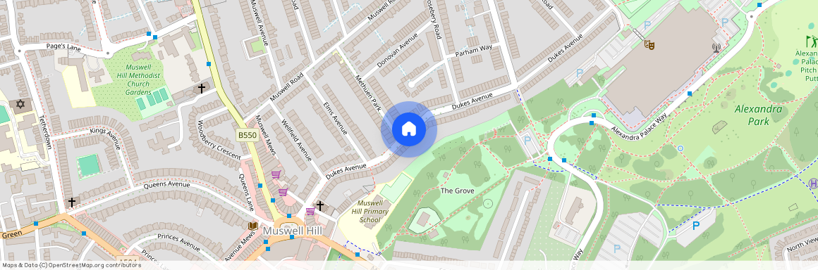 Dukes Avenue, Muswell Hill, London N10 2PU