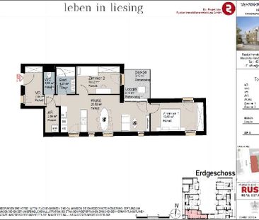 3-Zimmerhit mit Balkon in Hofruhelage | Fertigstellung 2025 - Photo 6