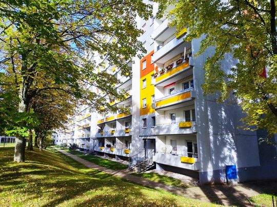 3-Raum-Erdgeschosswohnung mit Balkon nahe Vita-Center - Foto 1