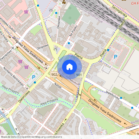 ul. Jagiellońska, Baildona, Gliwice, śląskie