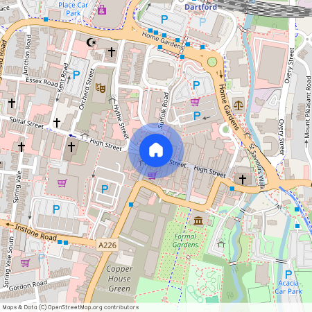 Bull Head Yard, Dartford High Street, Dartford