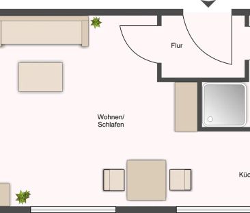 Wohnung zur Miete in Münster Ideal für Studenten – Helles Apartment... - Photo 4