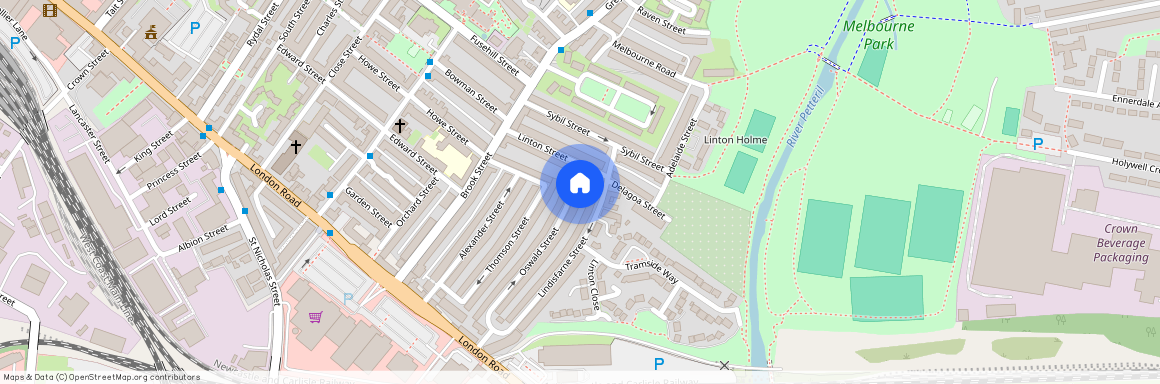 Oswald Street, Off London Road, Carlisle