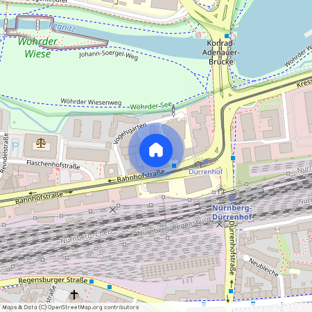 Bahnhofstr.83 Nbg, 90443 Nürnberg (Mittelfr) - Südstadt