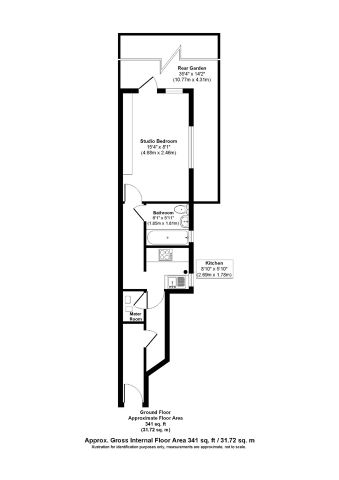 Studio Flat, Central Park Road, E6 - Photo 4