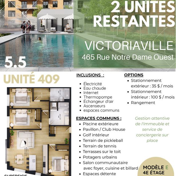 5.5 - 2 UNITÉS RESTANTES ! - Photo 2