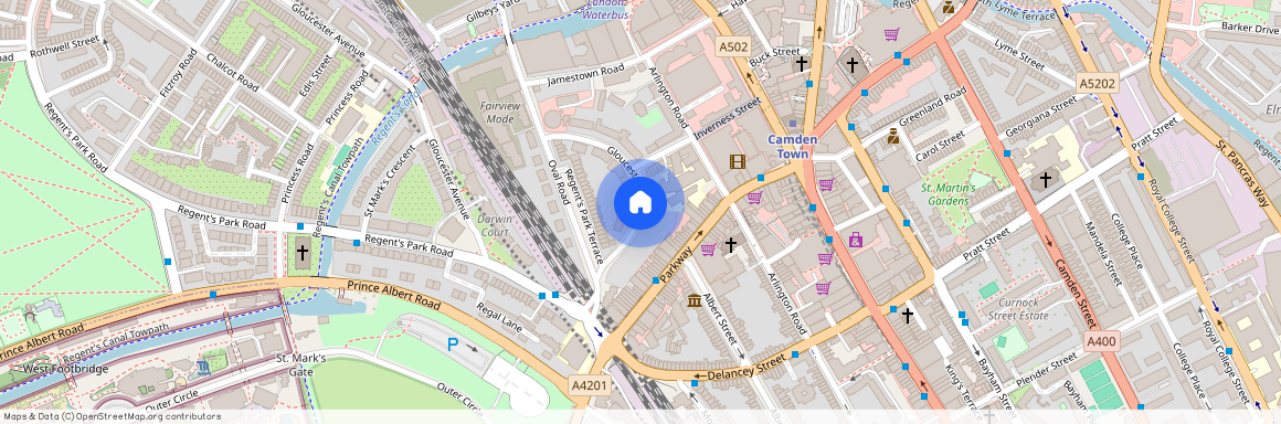 Gloucester Crescent, Regents Park, London NW1