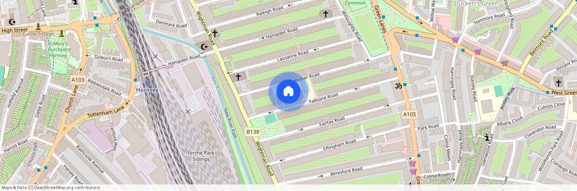 Falkland Road, Harringay