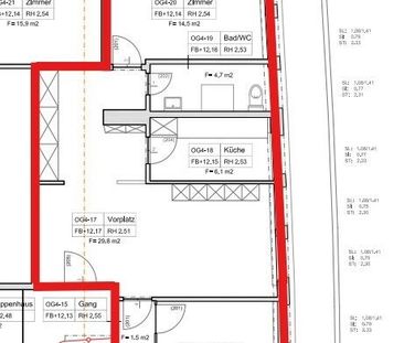 3.5 Zimmer, 77 m², 4. Stock - Foto 4