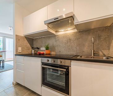 City-Residence: Schick möblierte Wohnung mit Skylineblick in schöne... - Photo 6