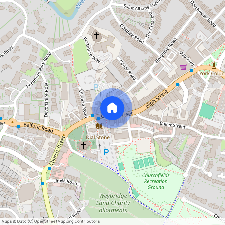 Church Street, Weybridge, Surrey, KT13 8DX