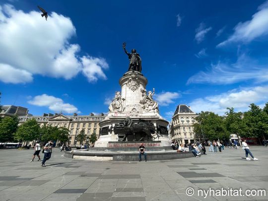 Logement à Paris, Location meublée - T2 - Canal Saint Martin (PA-4416) - Photo 1