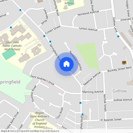 Springfield Road, Wigan, Greater Manchester, WN6