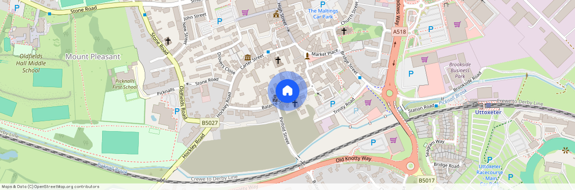 Uttoxeter, ST14 8JN, Staffordshire