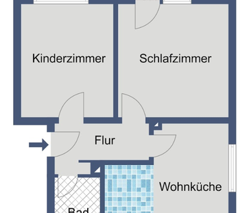 Tolle Erdgeschosswohnung mit Balkon - Foto 3