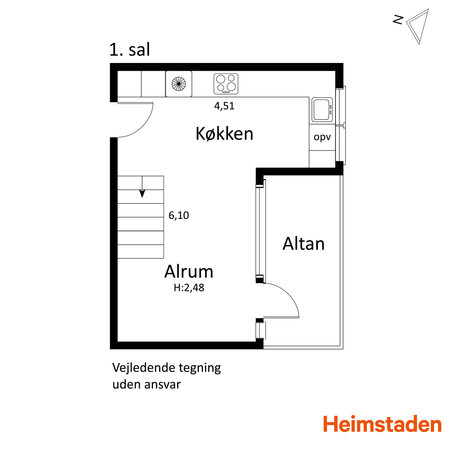 Stor 3-værelses lejlighed på Søndermarksvej - Photo 5