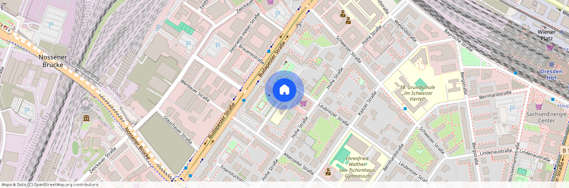 Leubnitzer Str. 15 a, 01069 Dresden OT Südvorstadt-West