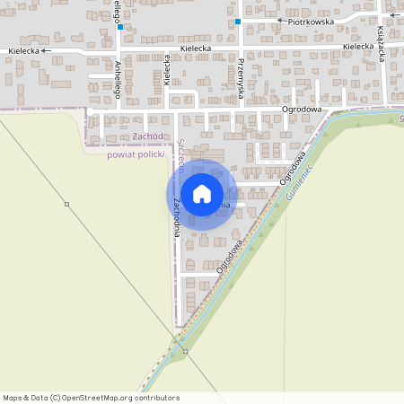 ul. Zachodnia, Szczecin Gumieńce