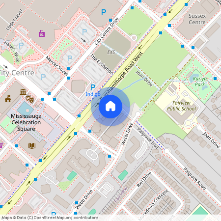 220 Burnhamthorpe Road #1002, Mississauga, City Centre