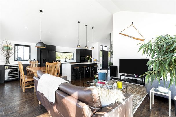 A recently built contemporary barn style property occupying a fabulous semi-rural position on the edge of this superbly placed village. - Photo 1