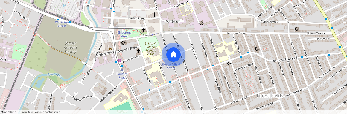 Noel Street, Noel Street, NG7 6AT