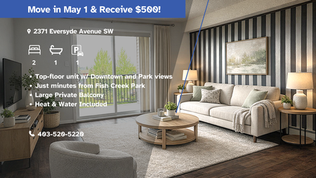 $500 Incentive On Move In Top Floor 2 Bed Condo | Utilities Included & Underground Parking. - Photo 3