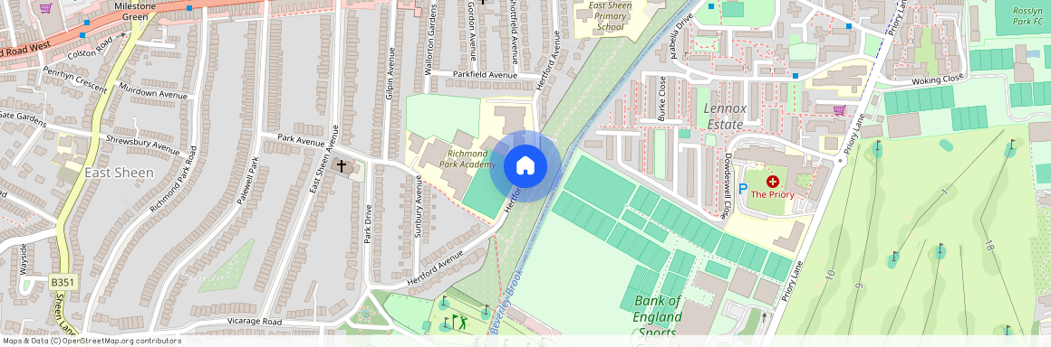 Hertford Avenue, Sheen, SW14, London