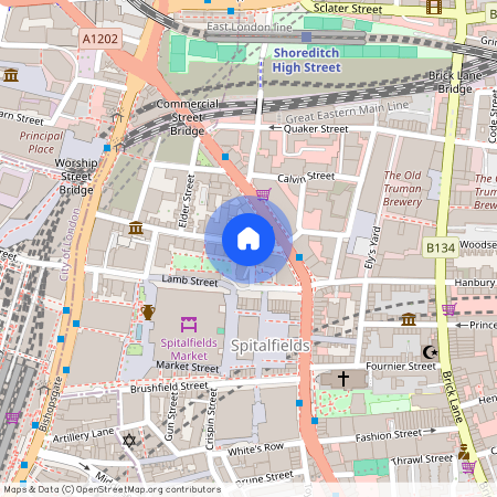 Commercial Street, Spitalfields, London, E1