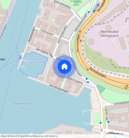 Fendergatan 4, Södra Hammarbyhamnen