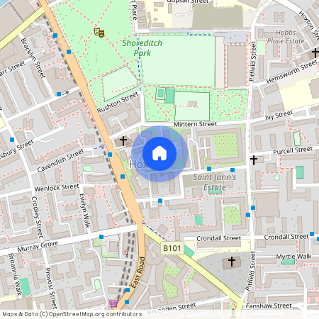 Nevitt House, Cranston Estate, London, N1