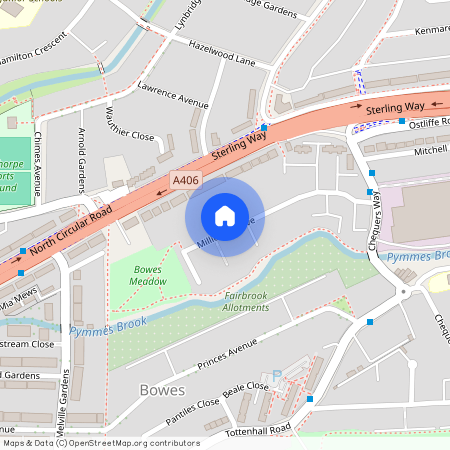 Millicent Grove, Palmers Green, London N13, N13 6HF, Greater London
