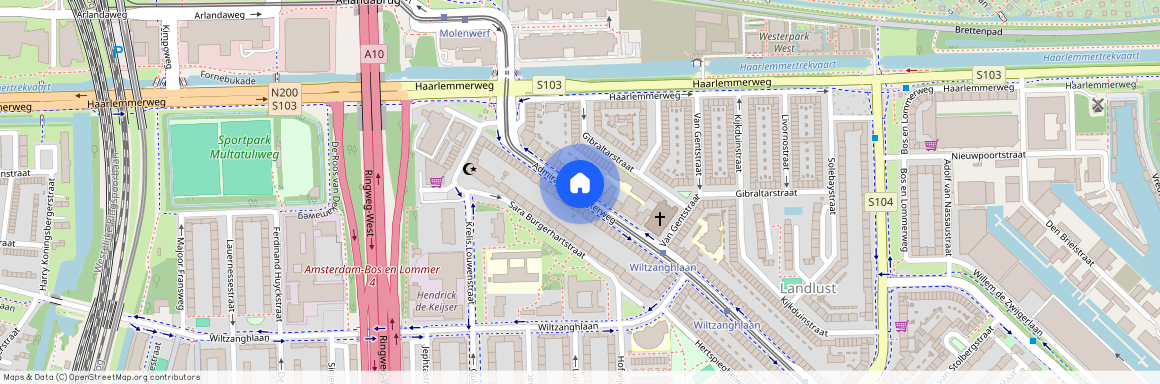 Landlust, 1055 NE, Admiraal De Ruijterweg, Amsterdam