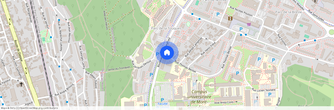 33 RUE THOMAS BECKET 76130 MONT ST AIGNAN