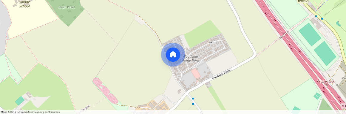 Little Meadow, Woodside Home Park, Woodside, Luton, Bedfordshire, LU1 4LP