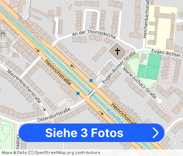 2-Zimmer-Wohnung in Düsseldorf-Mörsenbroich mieten - Foto 1